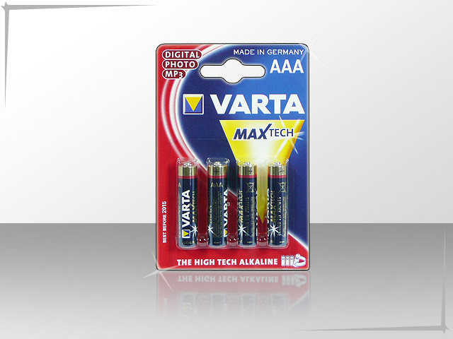 Varta Alkaline Micro  (ROT) Max Tech 4703