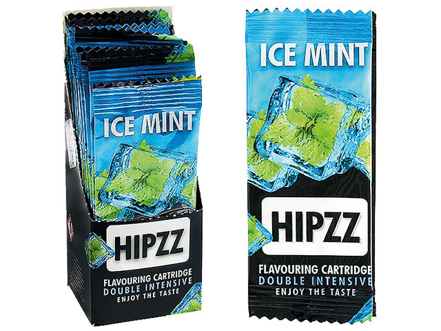 HIPZZ Ice Mint Aroma Card für Zigaretten - 20er Box