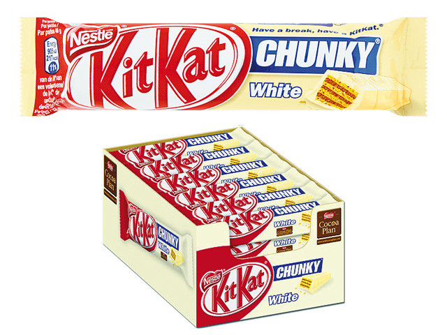 Schoko-Riegel "Kitkat Chunky Weiss", 40g