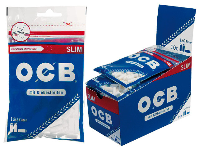 OCB Slim Filters mit Klebestreifen 9093