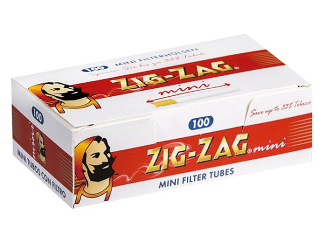 Filterhülsen "Zig Zag Mini Hülsen 100er"