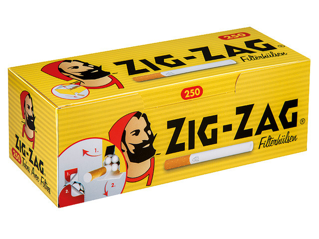 Zig-Zag Zigarettenhülsen
