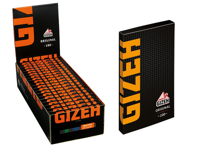 Gizeh "Original" Magnet (ORANGE) 100 Blatt
