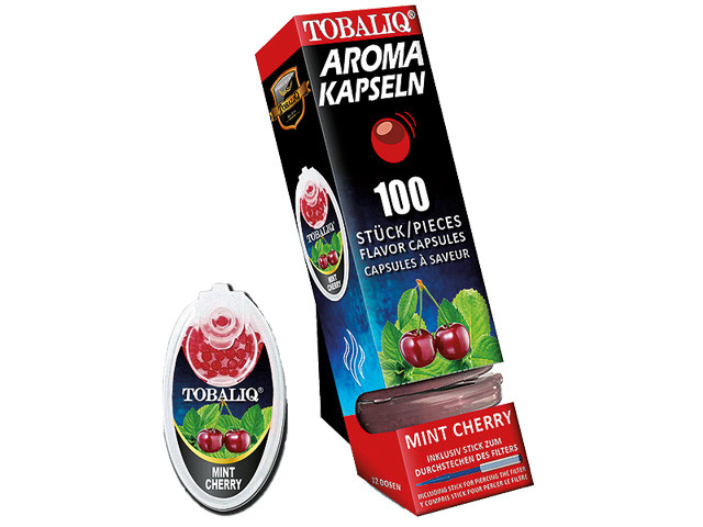 TobaliQ "Mint Cherry" Aroma-Kapsel für den Zigarettenfilter