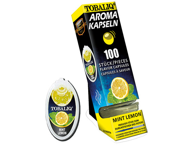 TobaliQ "Mint Lemon" Aroma-Kapsel für den Zigarettenfilter