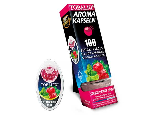 TobaliQ "Strawberry Mint" Aroma-Kapsel für den Zigarettenfilter