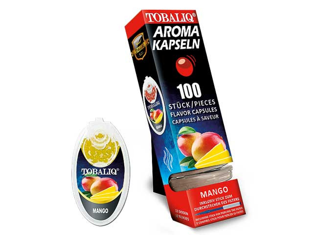 TobaliQ "Mango" Aroma-Kapsel für den Zigarettenfilter