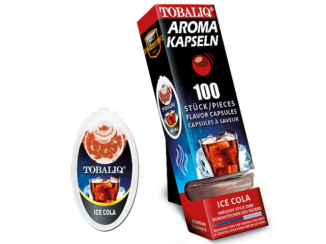 TobaliQ "ICE Cola" Aroma-Kapsel für den Zigarettenfilter