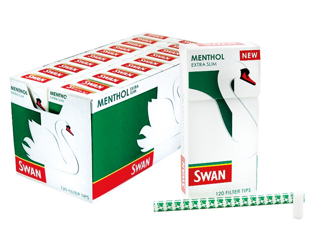 SWAN Menthol Extra Slim Filter Tips
