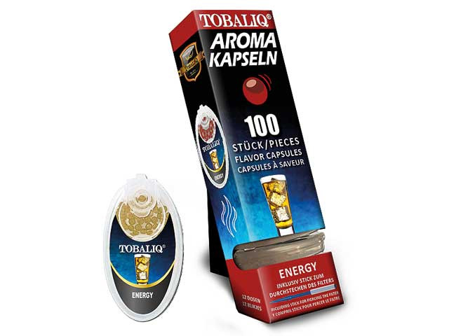 TobaliQ "Energy" Aroma-Kapsel für den Zigarettenfilter