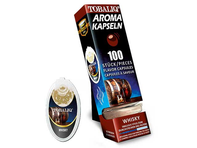TobaliQ "Whisky" Aroma-Kapsel für den Zigarettenfilter