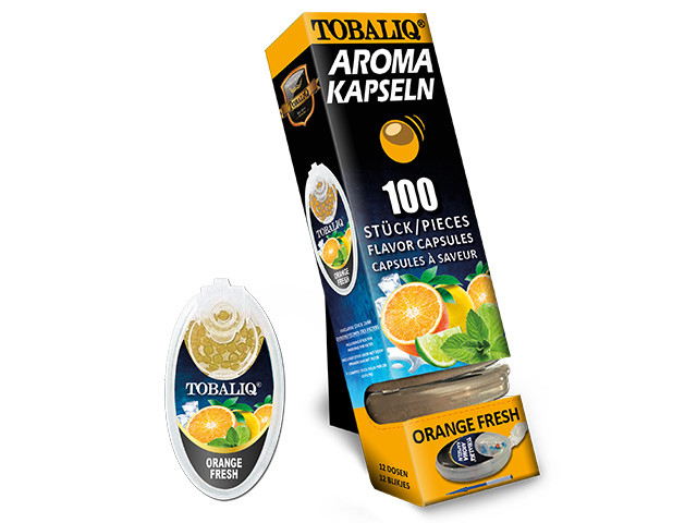 TobaliQ "Orange Fresh" Aroma-Kapsel für den Zigarettenfilter