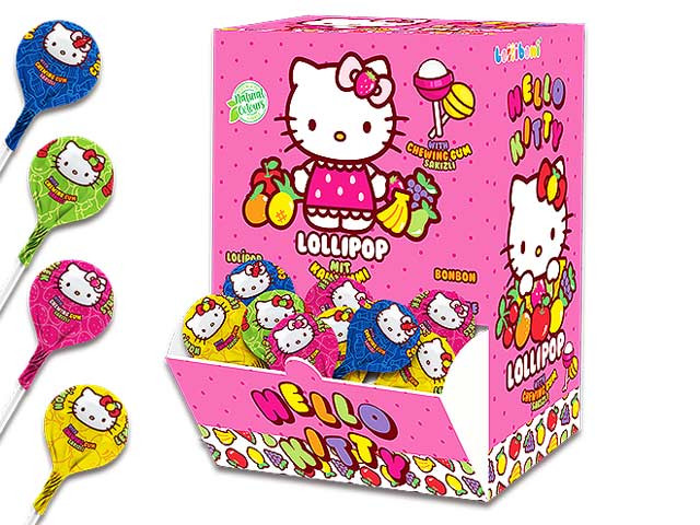 Lolliboni Hello Kitty mit Kaugummi - 16g