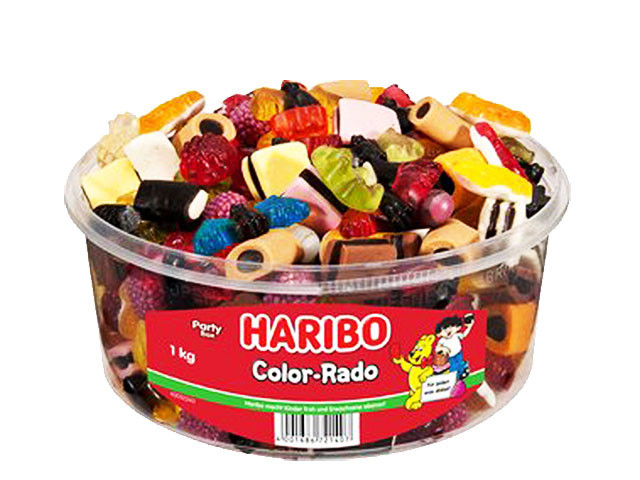 Haribo Dose 1kg Color-Rado