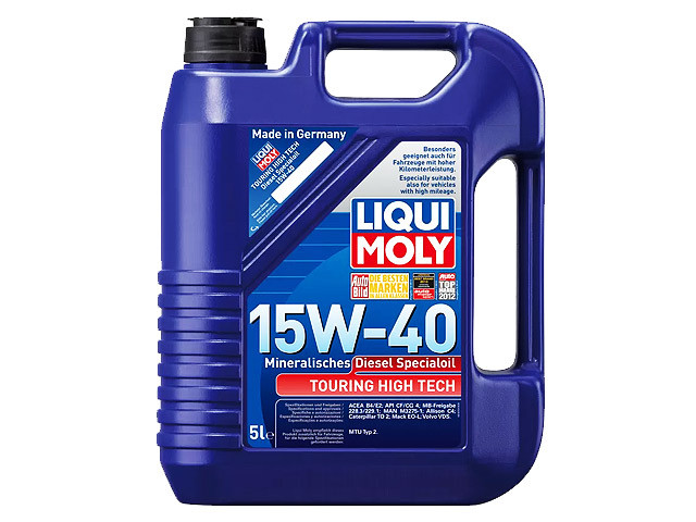 Liqui Moly 1073 Touring High Tech Diesel-Spezialöl 15W-40 - 5 Liter
