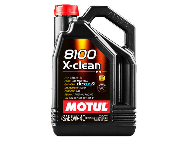 Motul 109226 8100 X-clean 5W-40- 5 Liter