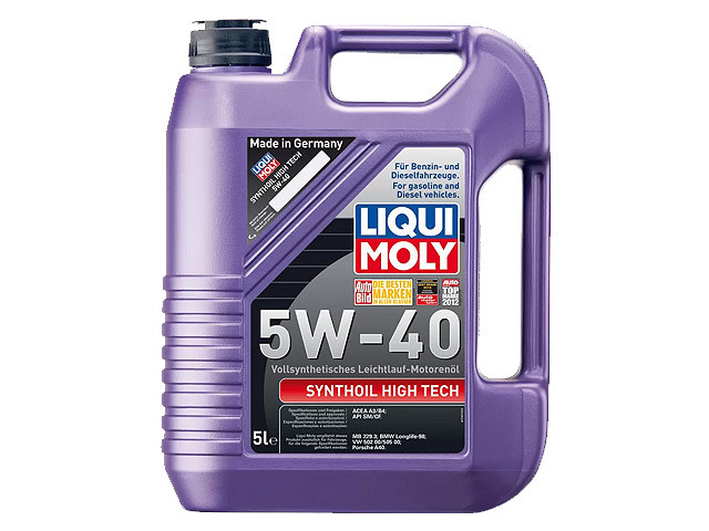 Liqui Moly 1307 5W-40 Synthoil High Tech - 5 Liter