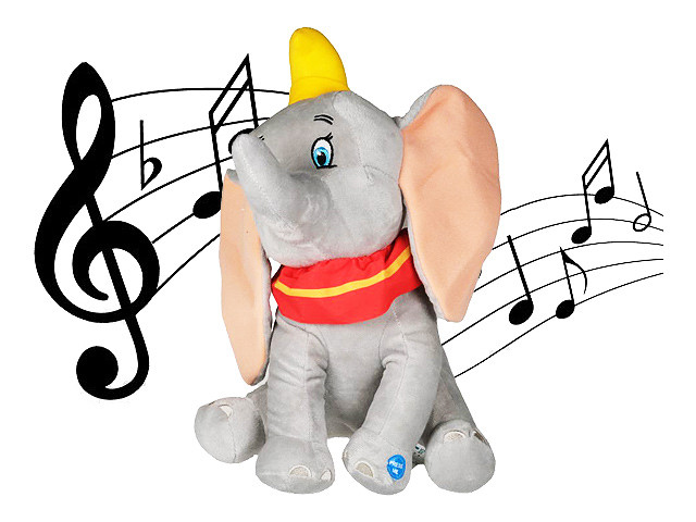 Plüsch "Disney Dumbo" - mit Sound - 30cm