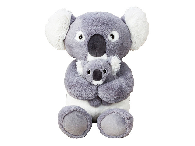 Plüsch Koala "Roxie" m. Koala-Baby - 35 cm