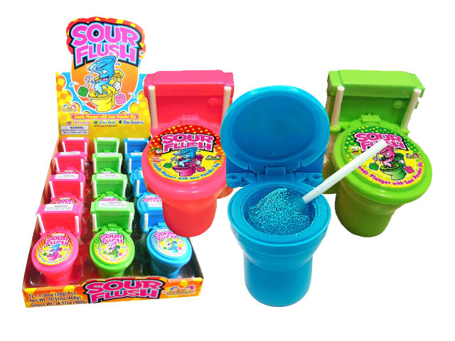 Sour Flush - Lollipop + Puder - 7,0 cm - 39 g