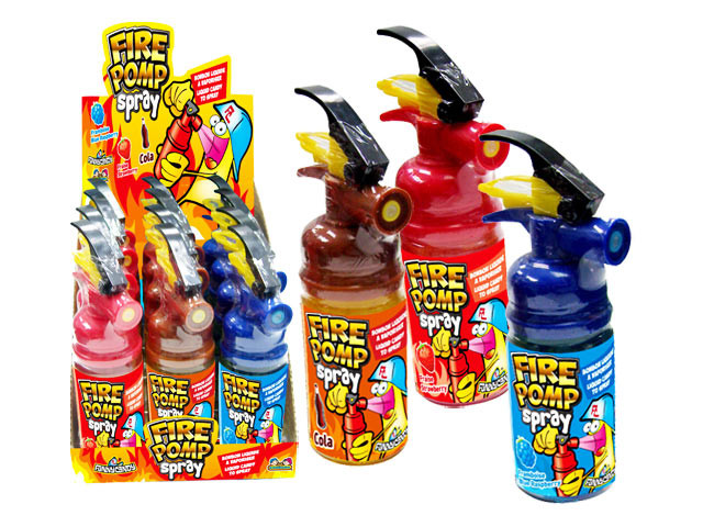"Fire Pomp Spray" - Candy Spray - 11 cm - 70 ml