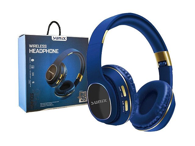 SUNIX- BLT-26 - Bluetooth Kopfhörer - blau