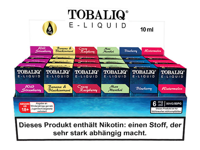 TobaliQ Liquid - Display MIX-1 - 6 mg