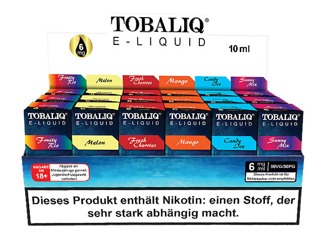 TobaliQ Liquid - Display MIX-2 - 6 mg