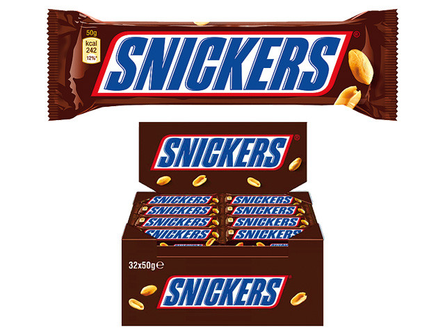 Schoko-Riegel "Snickers" 50g