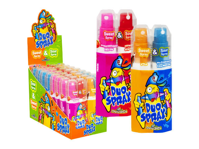 "Duo Spray" - Candy Spray - Süß u. Sauer - 10,5 cm - 16 ml