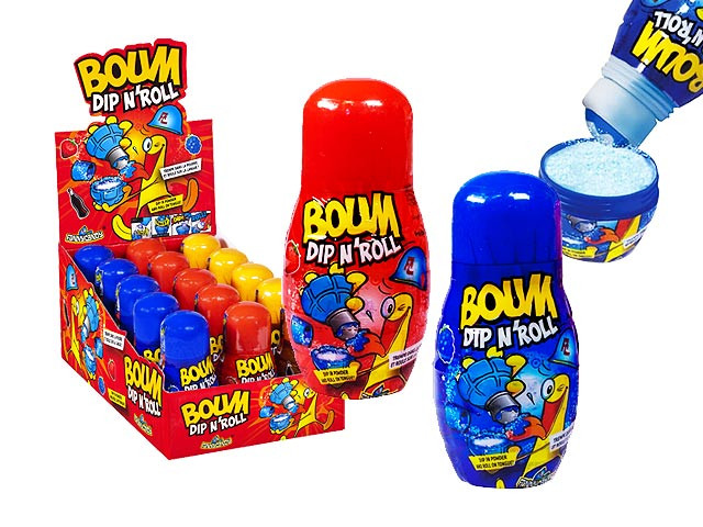 "Boum" DIP n ROLL - Lollipop + Puder - 10 cm - 50 g
