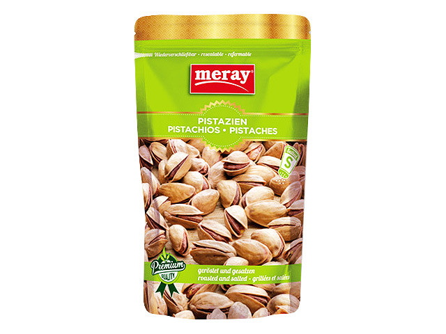 Meray - geröstete u. gesalzene Pistazien - 150 g