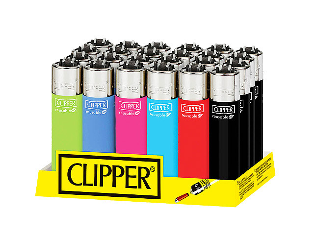 CLIPPER Feuerzeug "Solid Branded 24"