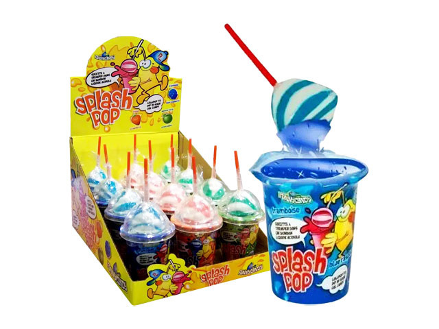 Splash Pop - Lollipop zum Dippen - 14 cm - 72 g