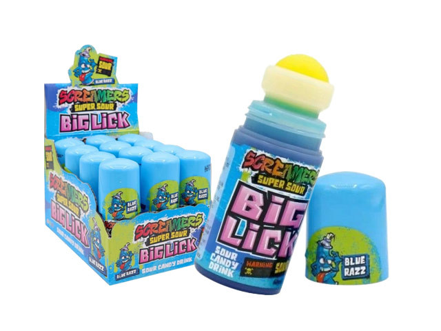 Screamers Big Lick "blau" - Candy Roller - Sauer - 60 ml