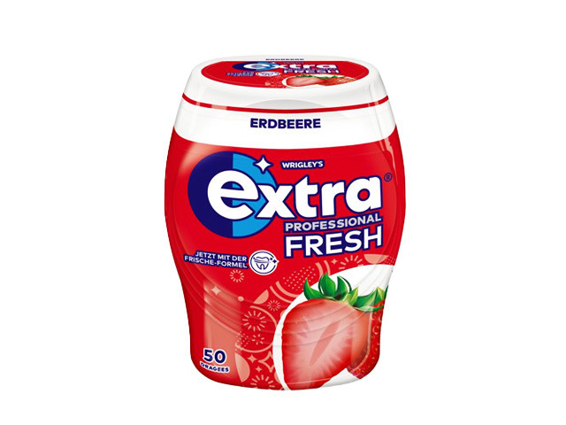 Wrigley´s Extra Professional Fresh "Erdbeere" - 50 Dragees