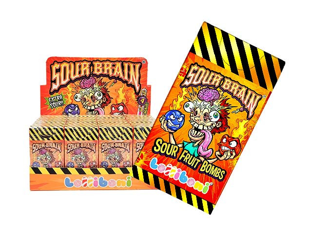 Lolliboni "Sour Brain" - saure Fruchtbonbons - 30 g