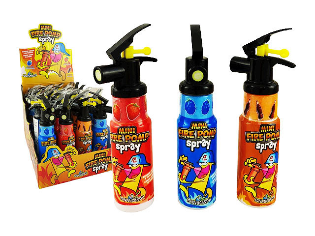 "Mini Fire Pomp Spray" - Candy Spray - 12,5 cm - 25 ml
