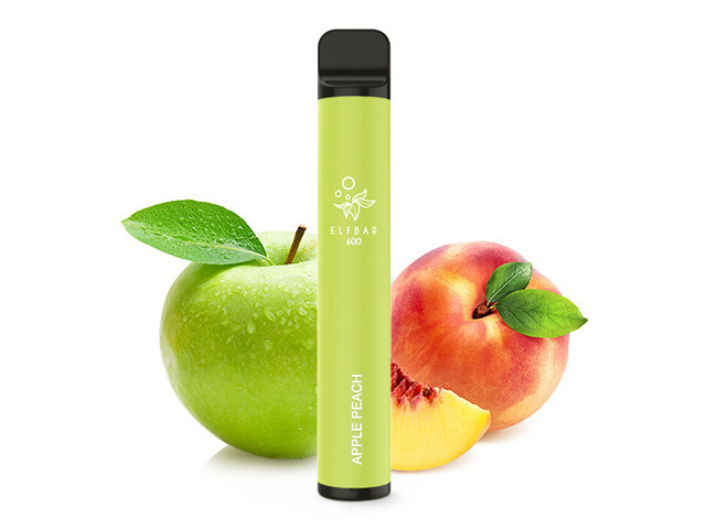 ELF BAR "E-Shisha" - Apple Peach - 600 Züge - 0 mg Nikotin