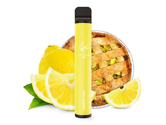 ELF BAR "E-Shisha" - Lemon Tart - 600 Züge - 20 mg Nikotin