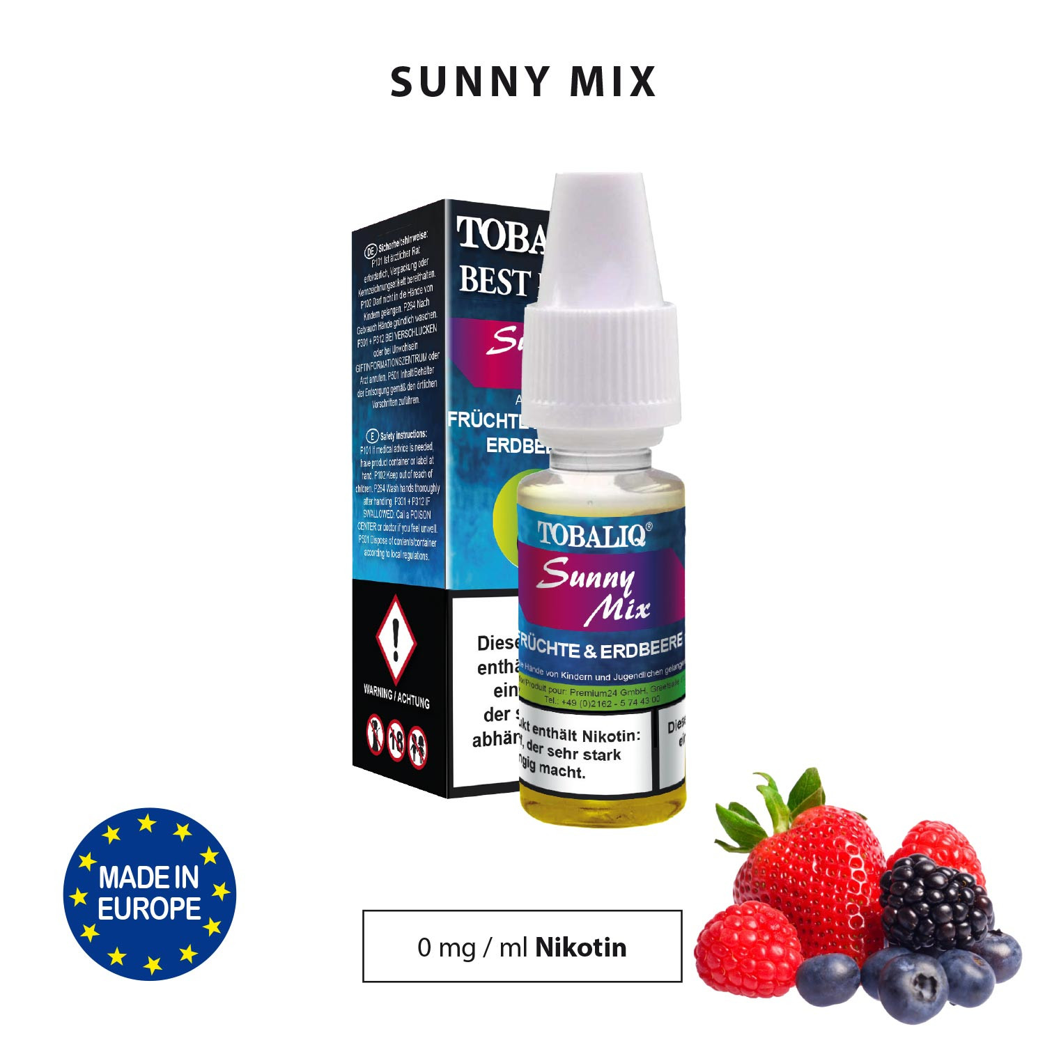 TobaliQ Liquid "Sunny-Mix"   0 mg