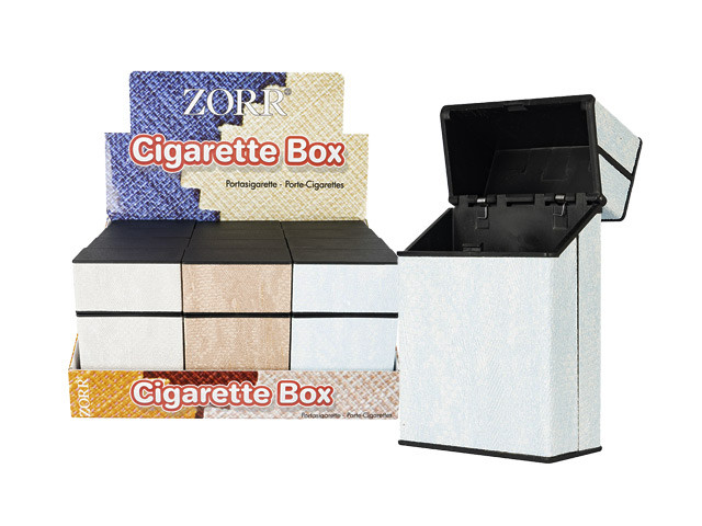 Zigaretten Cigarette Box "Fabric Optic" für 20 Zig.