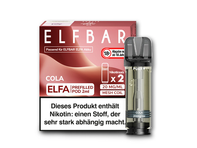 ELF BAR "ELFA POD" - Cola - 20 mg