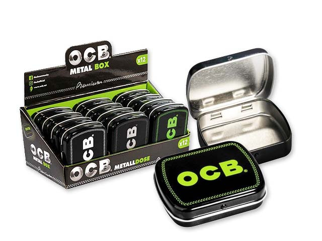 OCB Metalldose - farblich sortiert - 6 cm