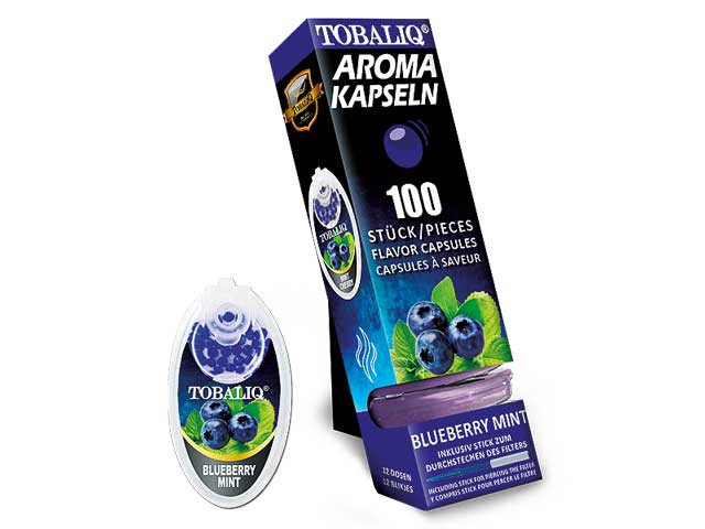 TobaliQ "Blueberry Mint" Aroma-Kapsel für den Zigarettenfilter