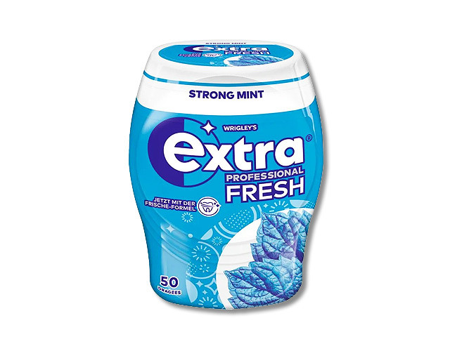 Wrigley´s Extra Professional Fresh "Strong Mint" - 50 Dragees