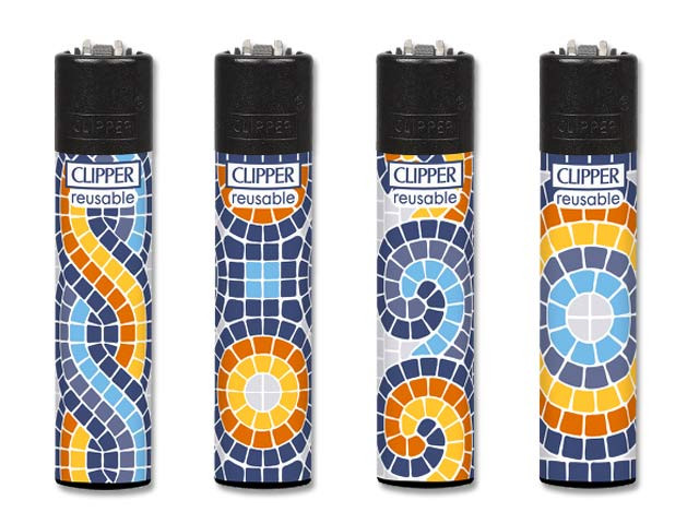 Clipper Feuerzeug "Mosaic Pattern"