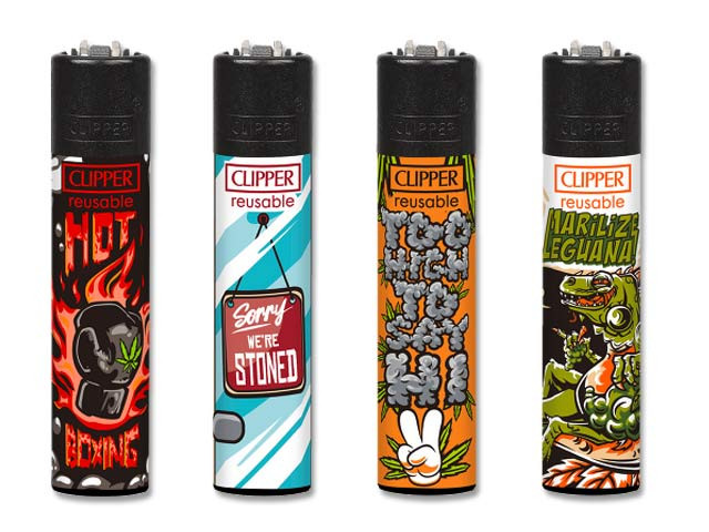 Clipper Feuerzeug "Hot Boxing"