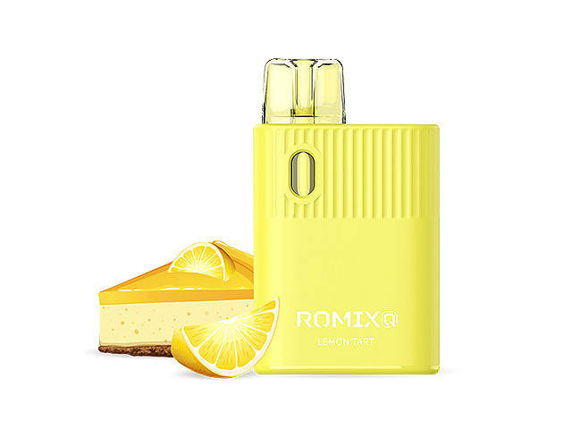 TobaliQ E-Shisha "Romix Q" - Lemon Tart - 600 Züge - 20 mg Nikotin