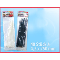 Kabelbinder- 40Stk.- 4,2 x 250mm